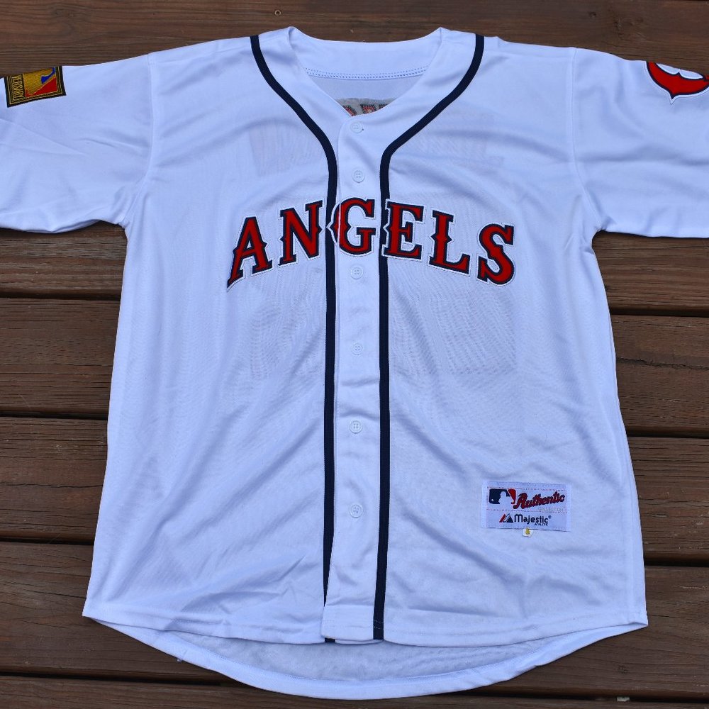 Bo Jackson Los Angeles Angles White Homes Baseball Jersey Adult Man's Small - Picture 2 of 2